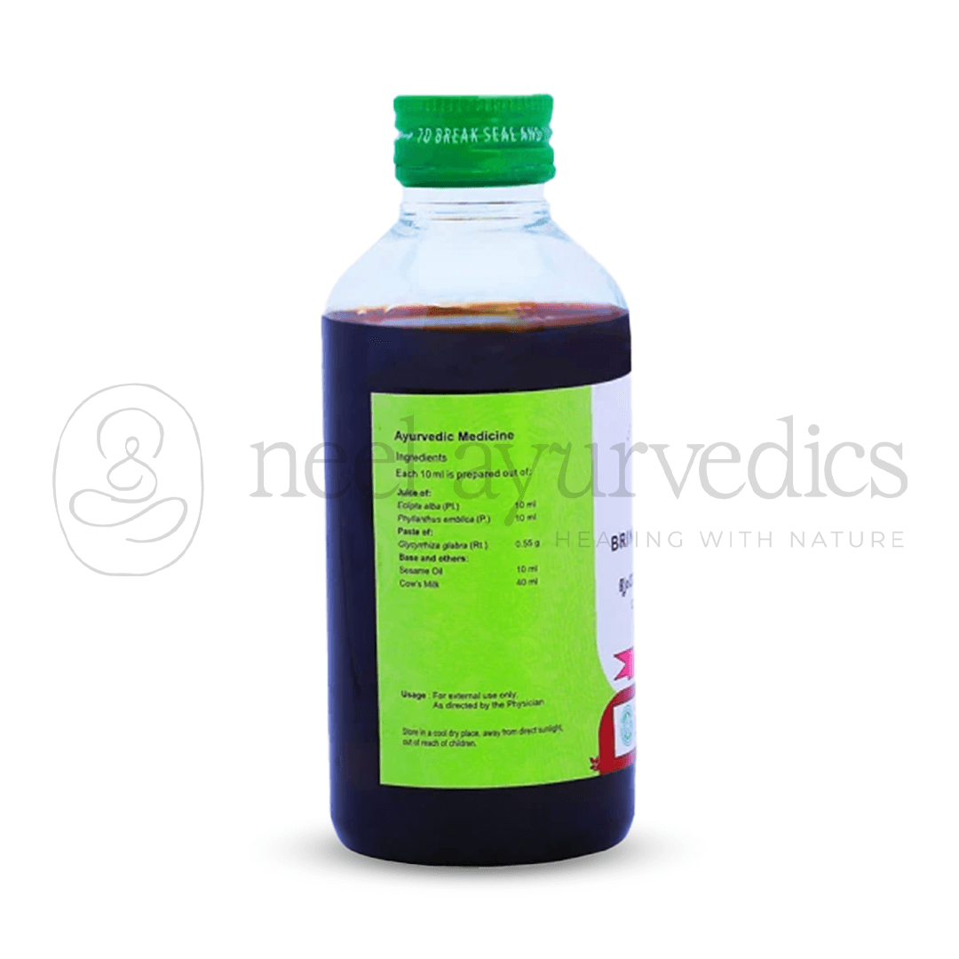 Vaidyaratnam Bhringamalakadi Thailam – 200 ML – 1