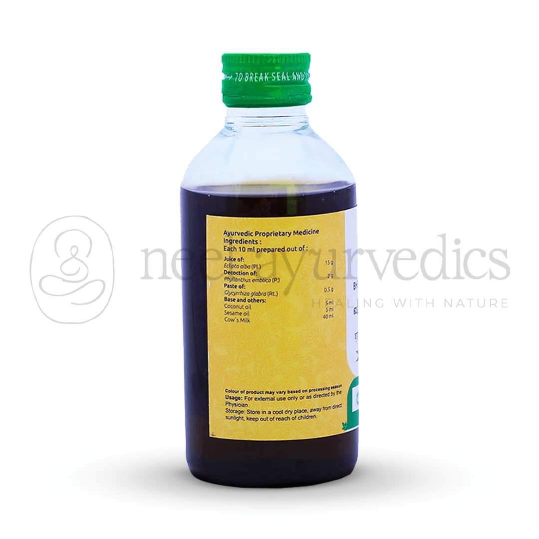 Vaidyaratnam Brihath Bhringamalakadi Thailam – 200 ML – 1