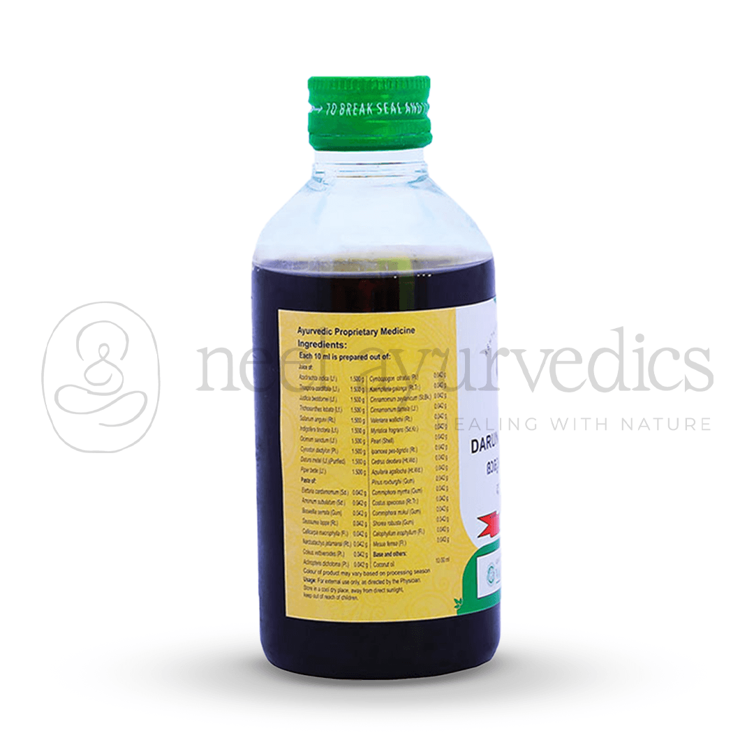 Vaidyaratnam Darunaka Thailam – 200ml-1