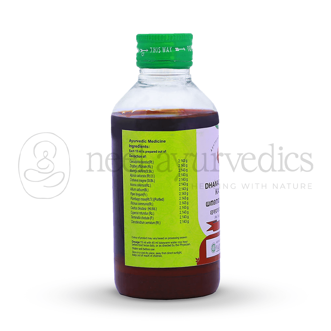 Vaidyaratnam Dhandanyadi Kashyam – 200 ml-1