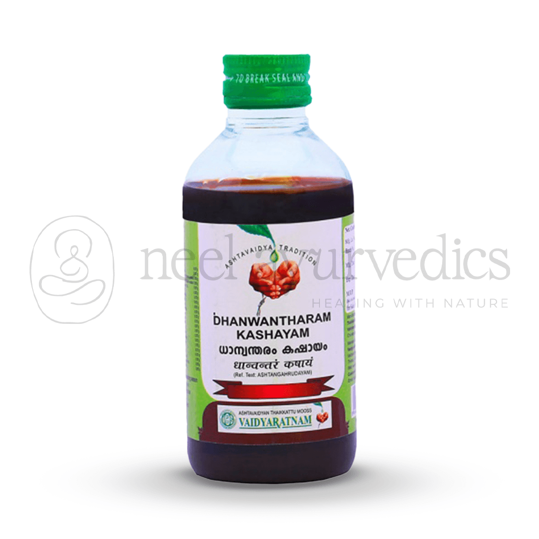 Vaidyaratnam Dhanwantharam Kashayam – 200 ml