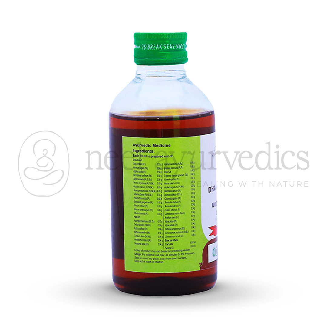 Vaidyaratnam Dhanwantharam Thailam – 200 ml-1