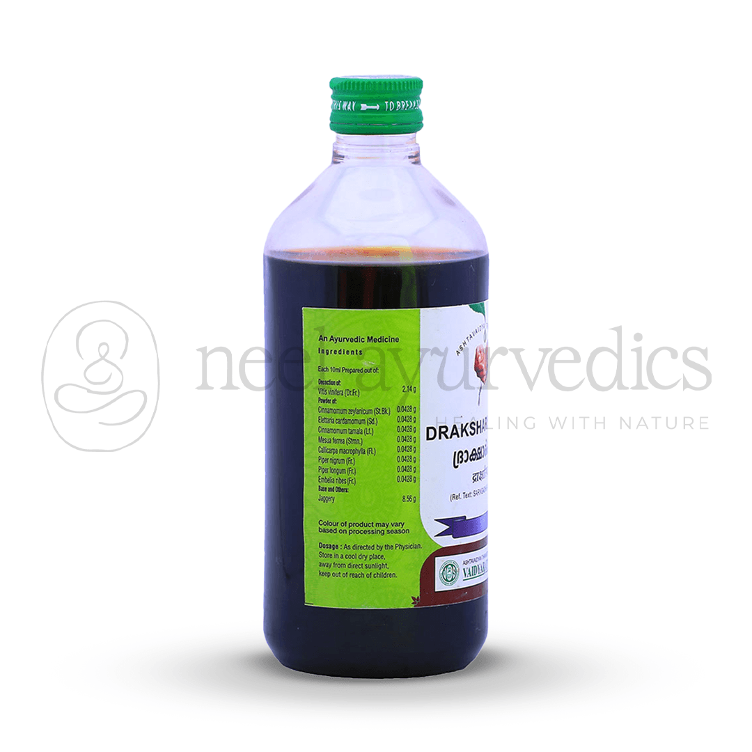 Vaidyaratnam Draksharishtam – 450 ML-1