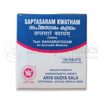 Kottakkal Arya Vaidya Sala Saptasram Kwatham Tablette -100 Tab
