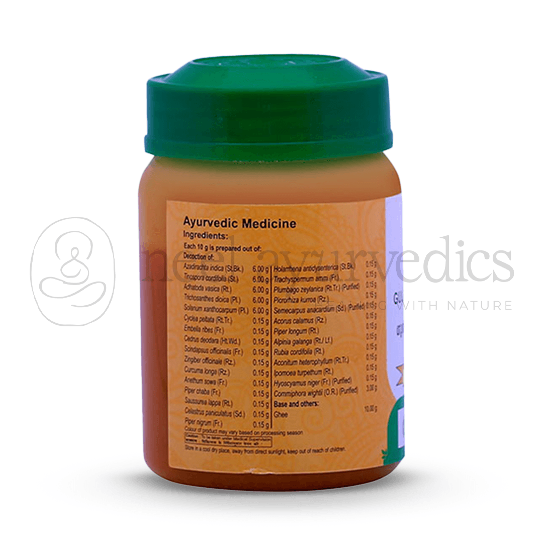 Vaidyaratnam Gulguluthikthakam Ghrutham – 150 Gm-1