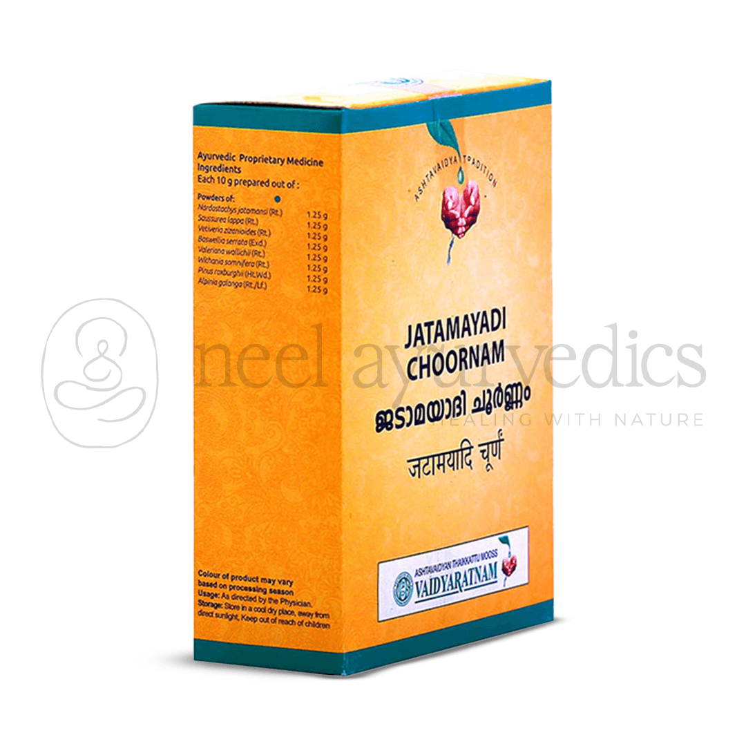 Vaidyaratnam Jatamayadi Choornam – 100 ml-1