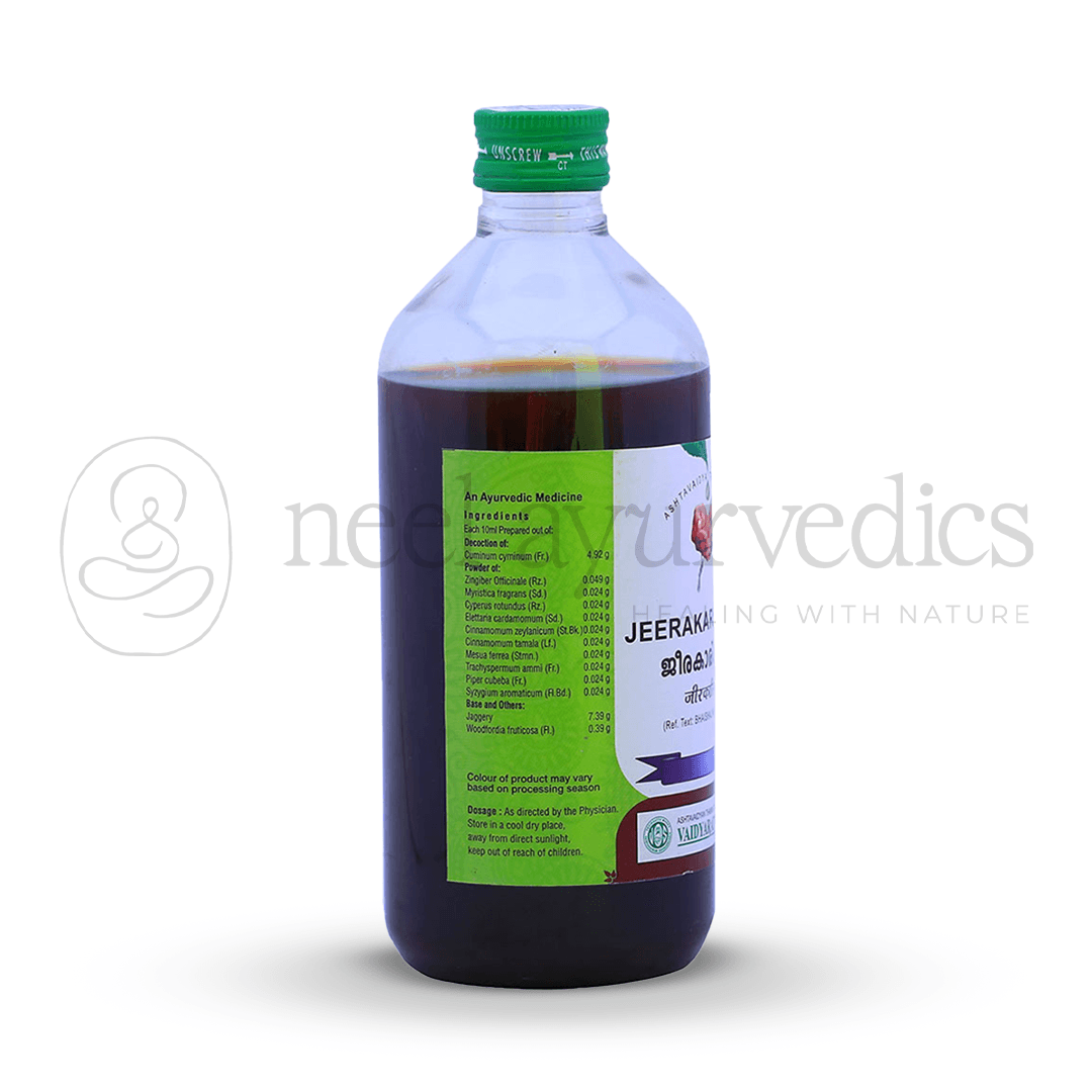 Vaidyaratnam Jeerakarishtam – 450 ML-1