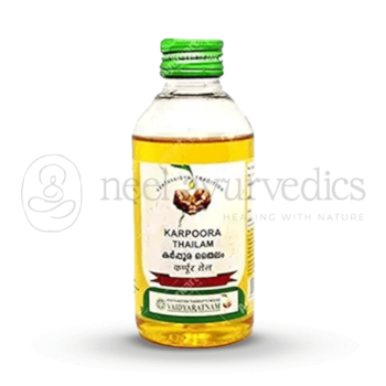 Vaidyaratnam Karpoora Thailam – 200 Ml