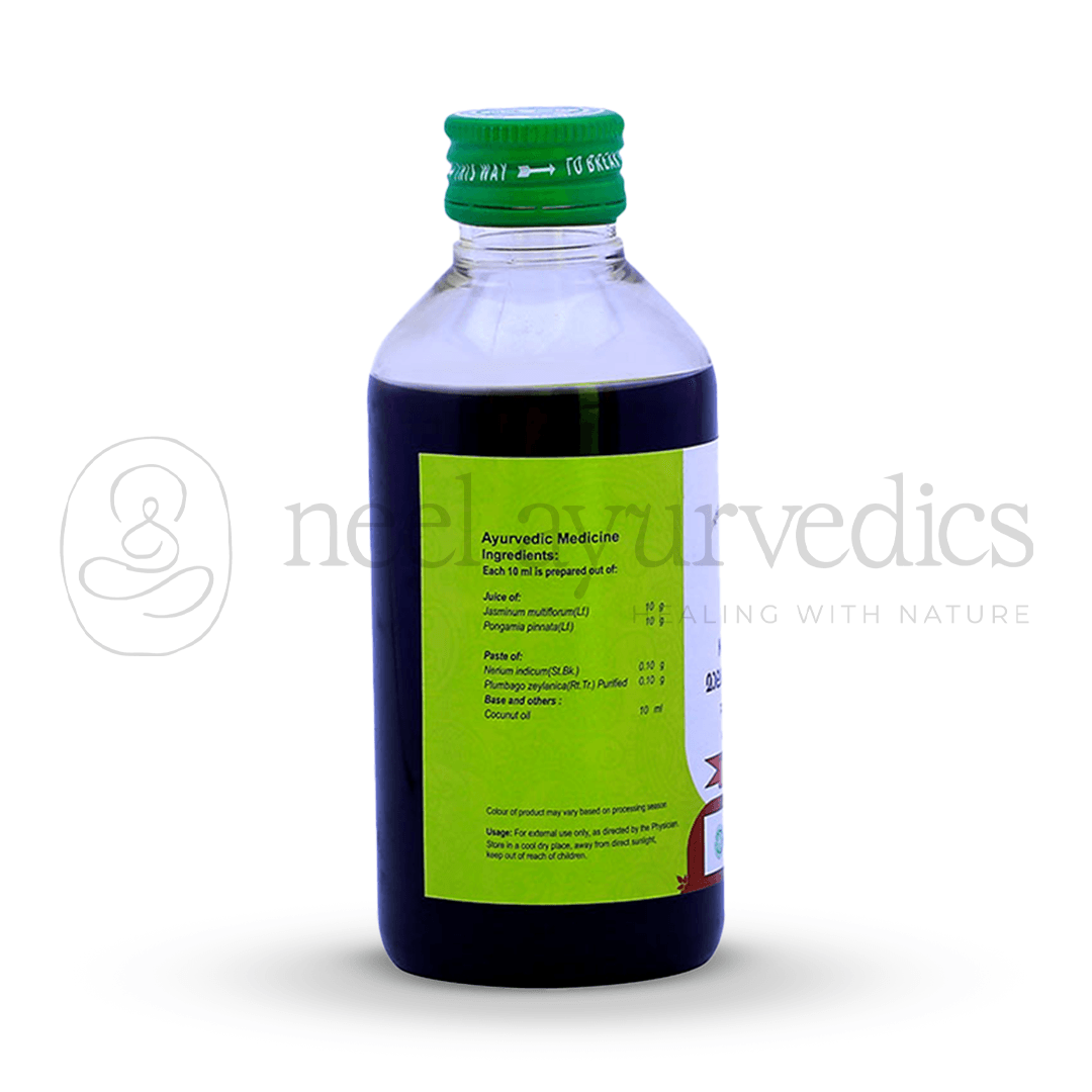 Vaidyaratnam Malatyadi Kera Thialam – 200 ML -1