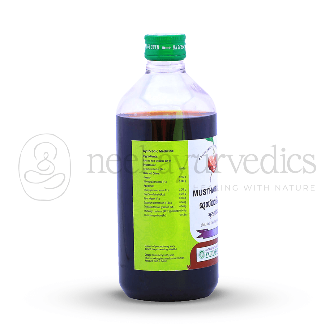 Vaidyaratnam Mustharishtam – 450 ML-1