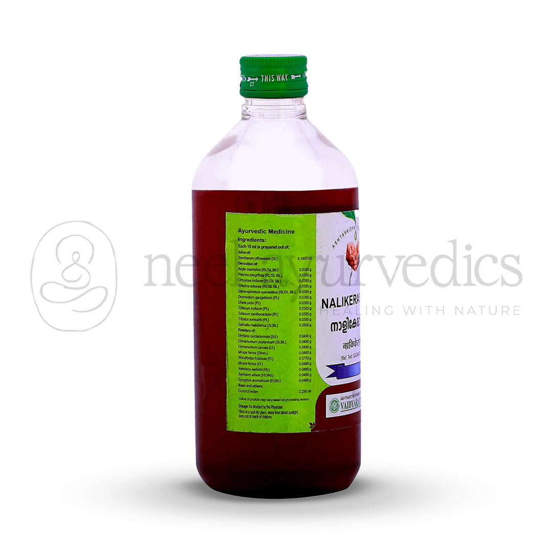 Vaidyaratnam Nalikerasavam – 450 ml-1
