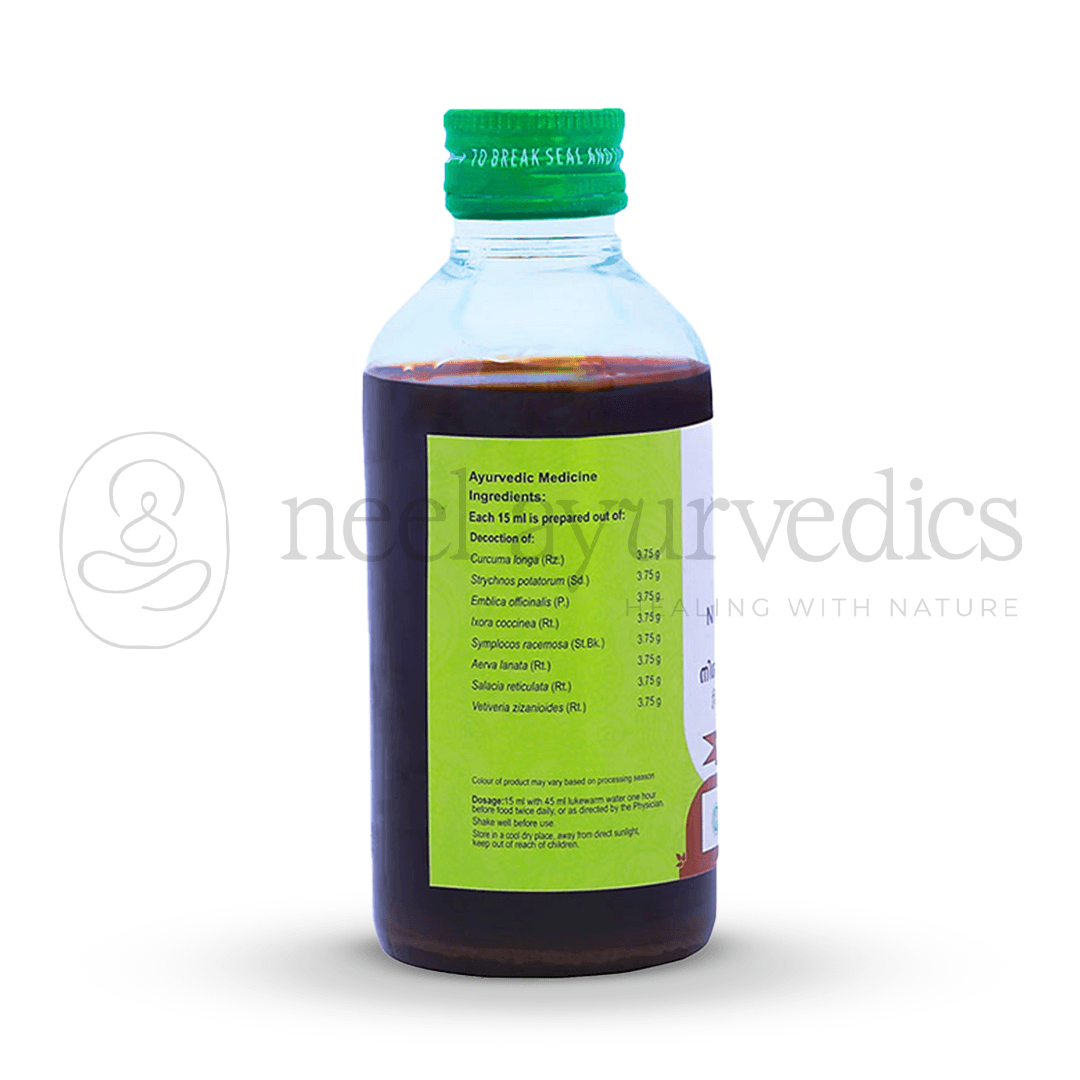 Vaidyaratnam Nisakathakadi Kashayam – 200 ml-1