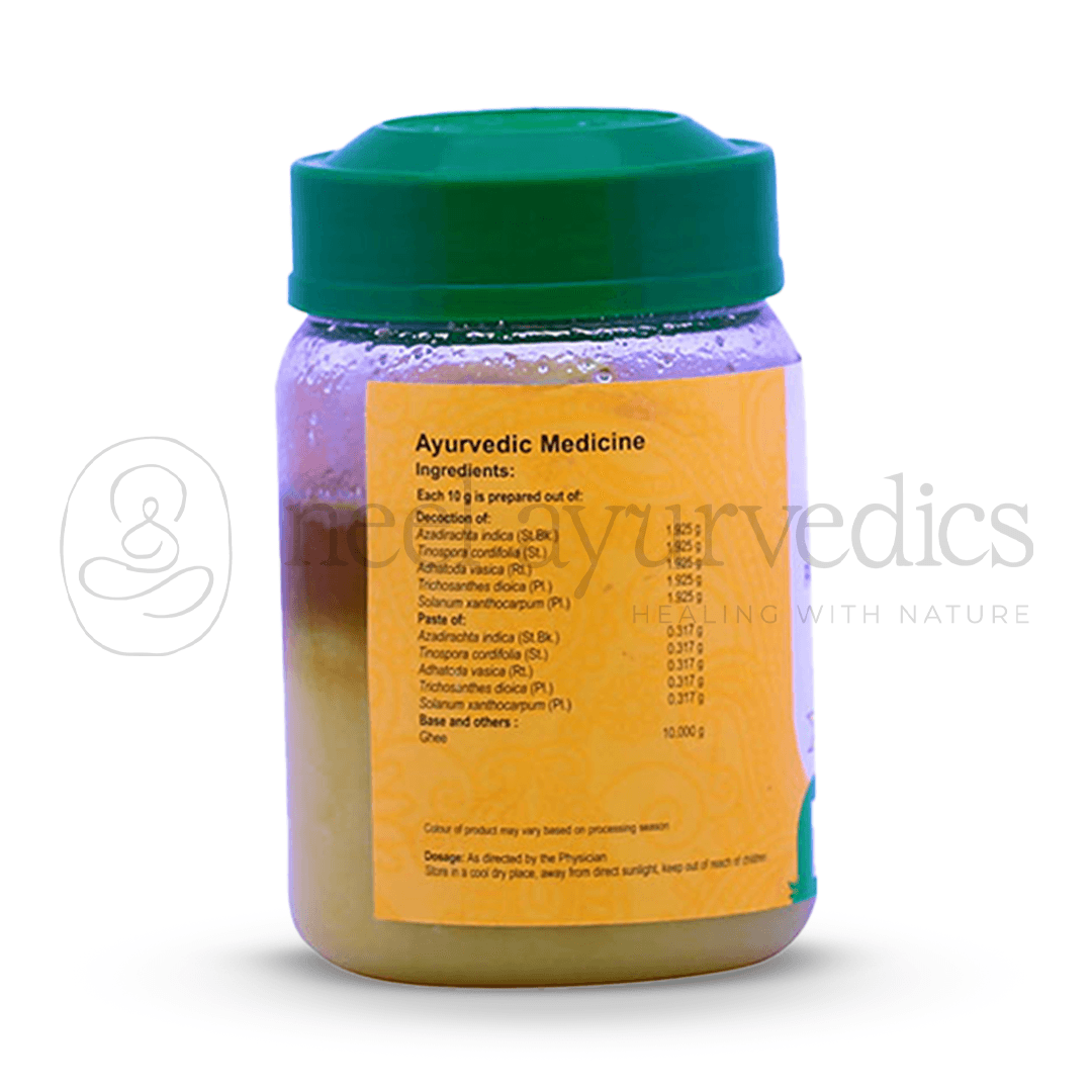 Vaidyaratnam Panchathikthakam Ghritham – 150ml-1