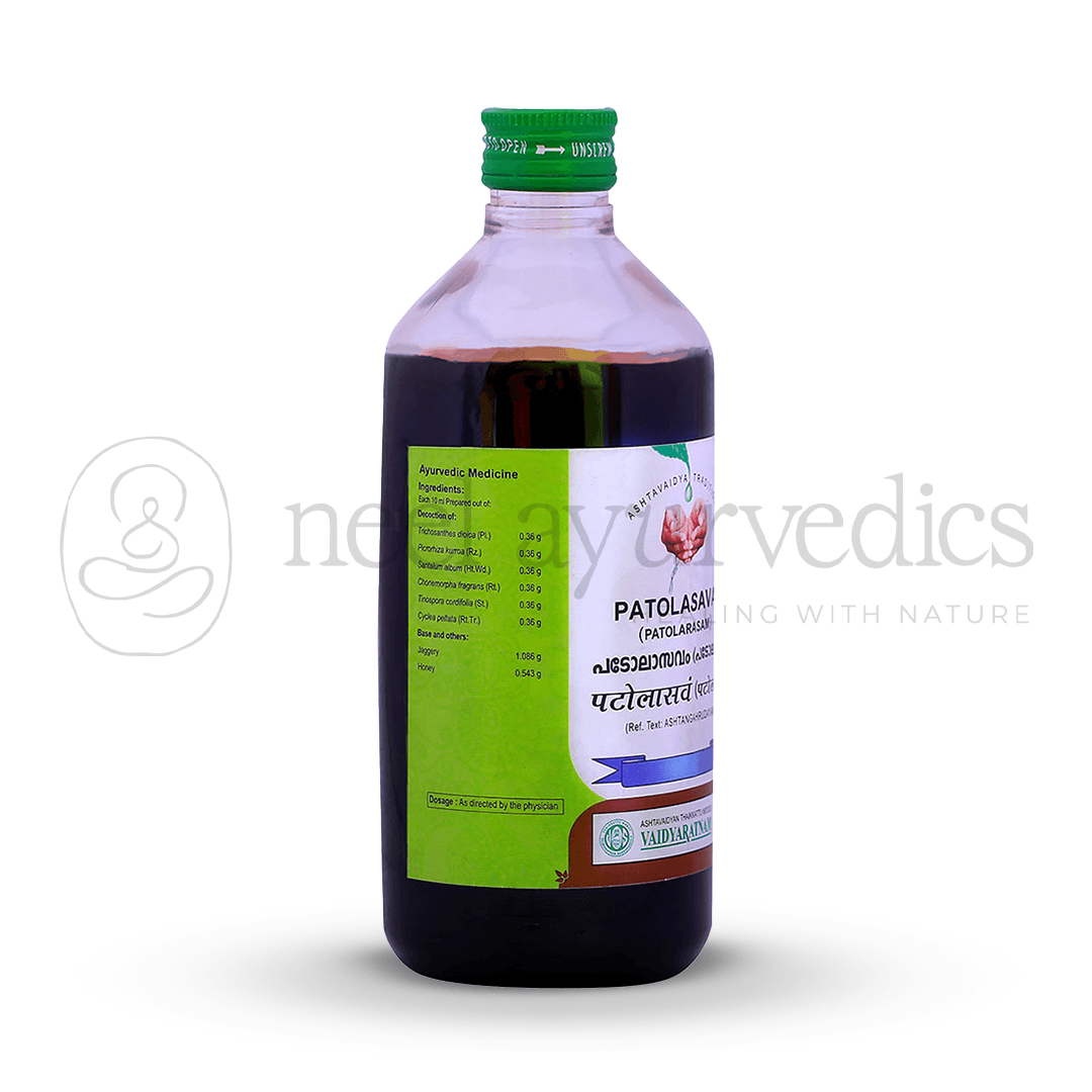 Vaidyaratnam Patolarasam – 450 ML-1