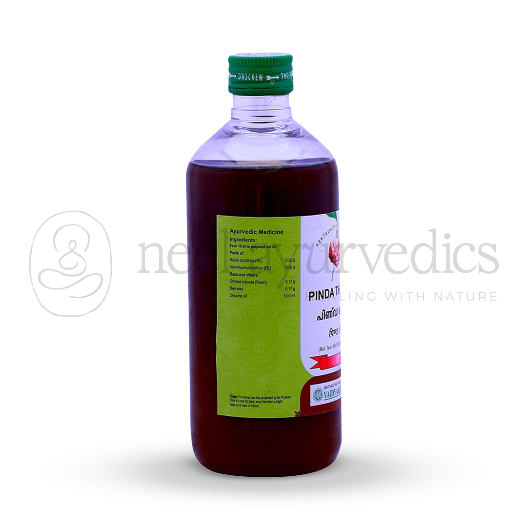 Vaidyaratnam Pinda Thailam – 450 ML-1