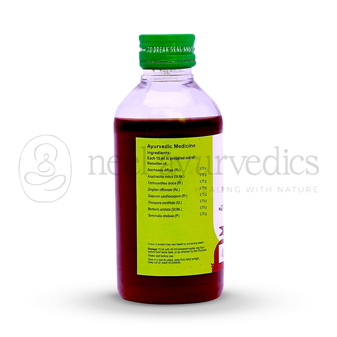 Vaidyaratnam Punarnavadi Kashayam – 200 ml-1