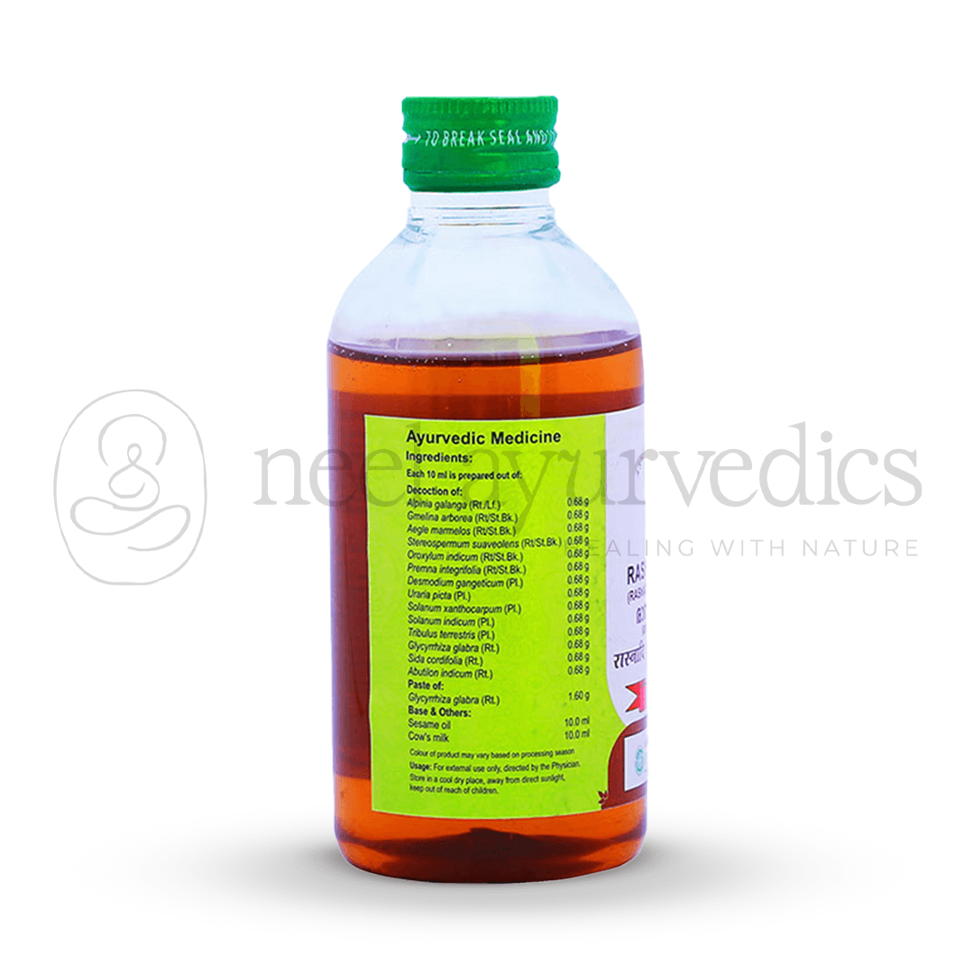 Vaidyaratnam Rasnadi Thailam – 200 ML-1
