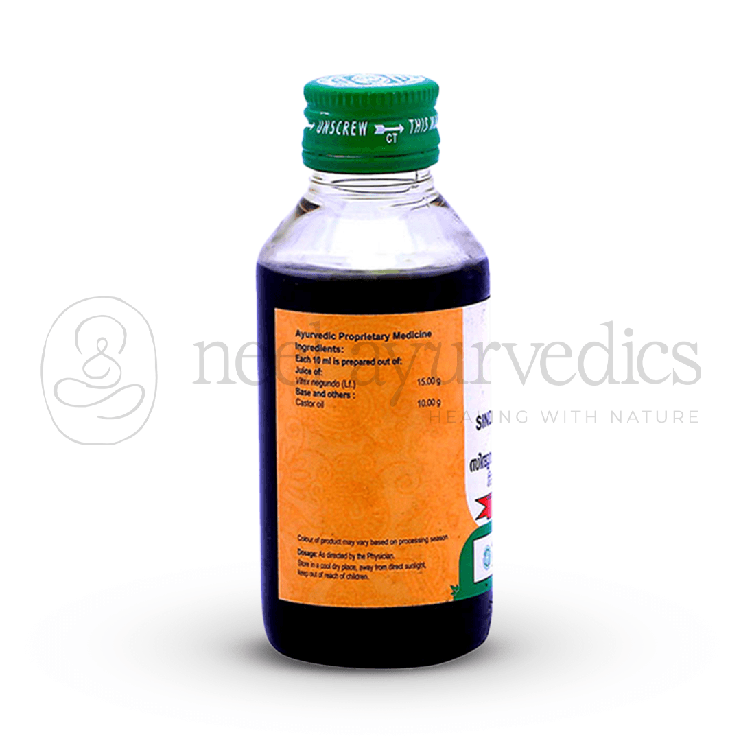Vaidyaratnam Sinduvarairandam – 100 ML-1