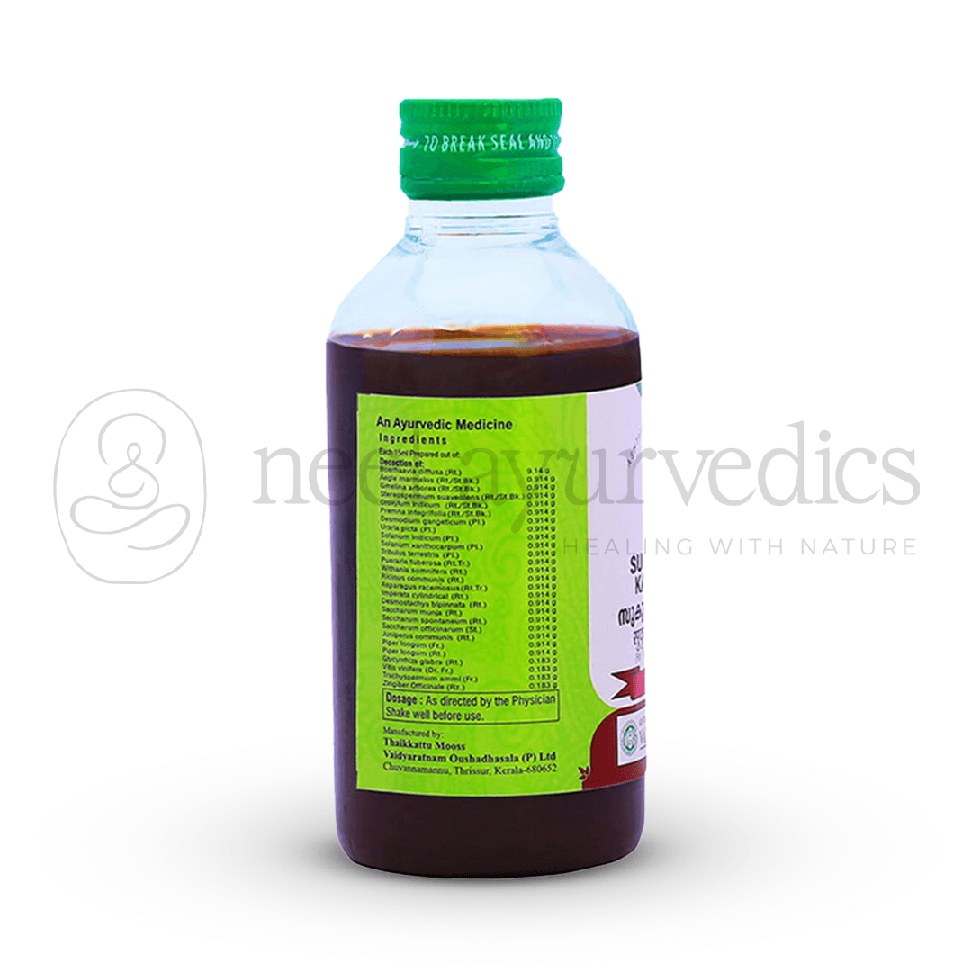 Vaidyaratnam Sukumaram Kashayam – 200 ml-1