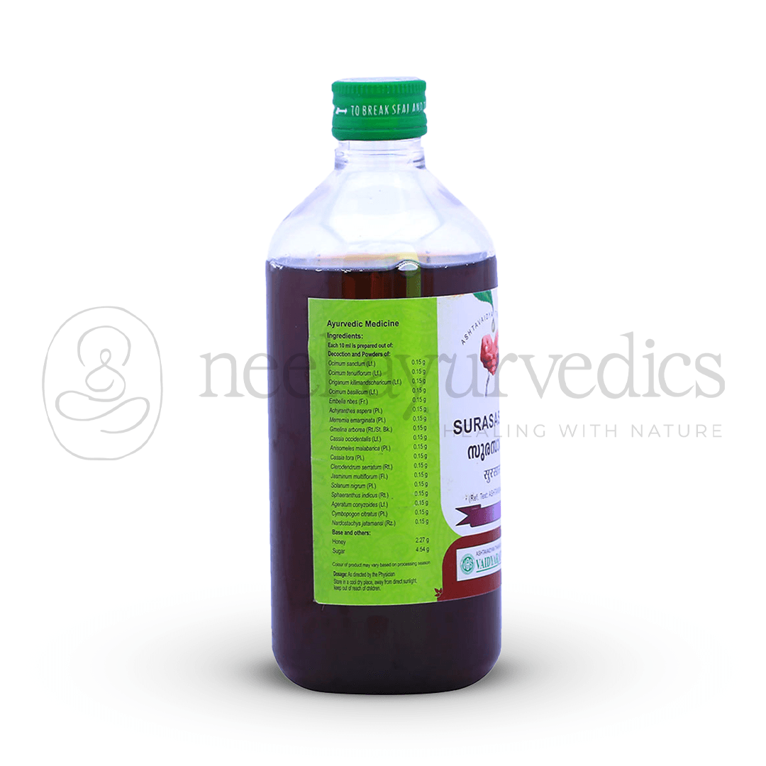 Vaidyaratnam Surasasavam – 450 ML-1