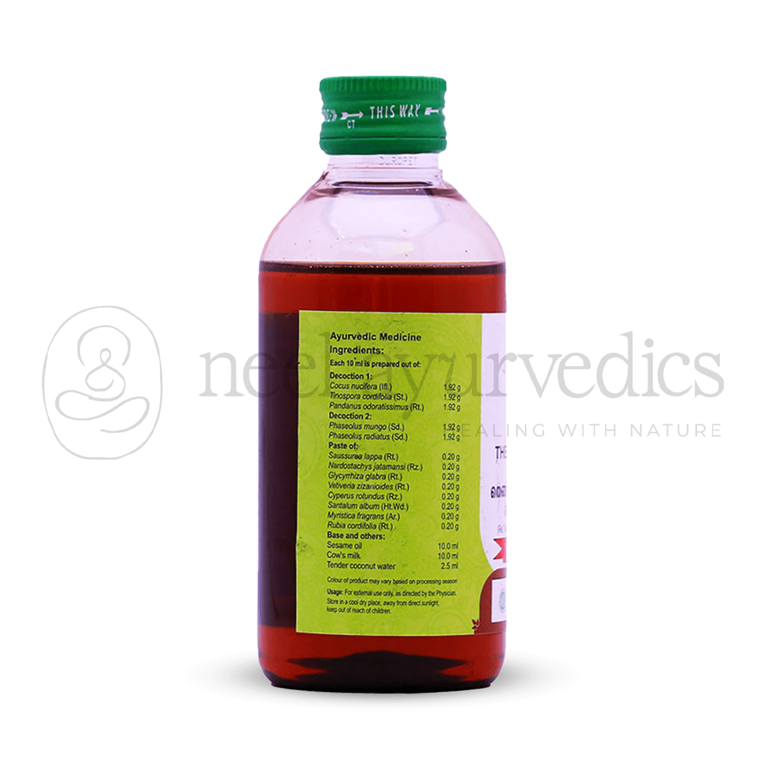 Vaidyaratnam Thenginpushpadi Thailam – 200 ML-1