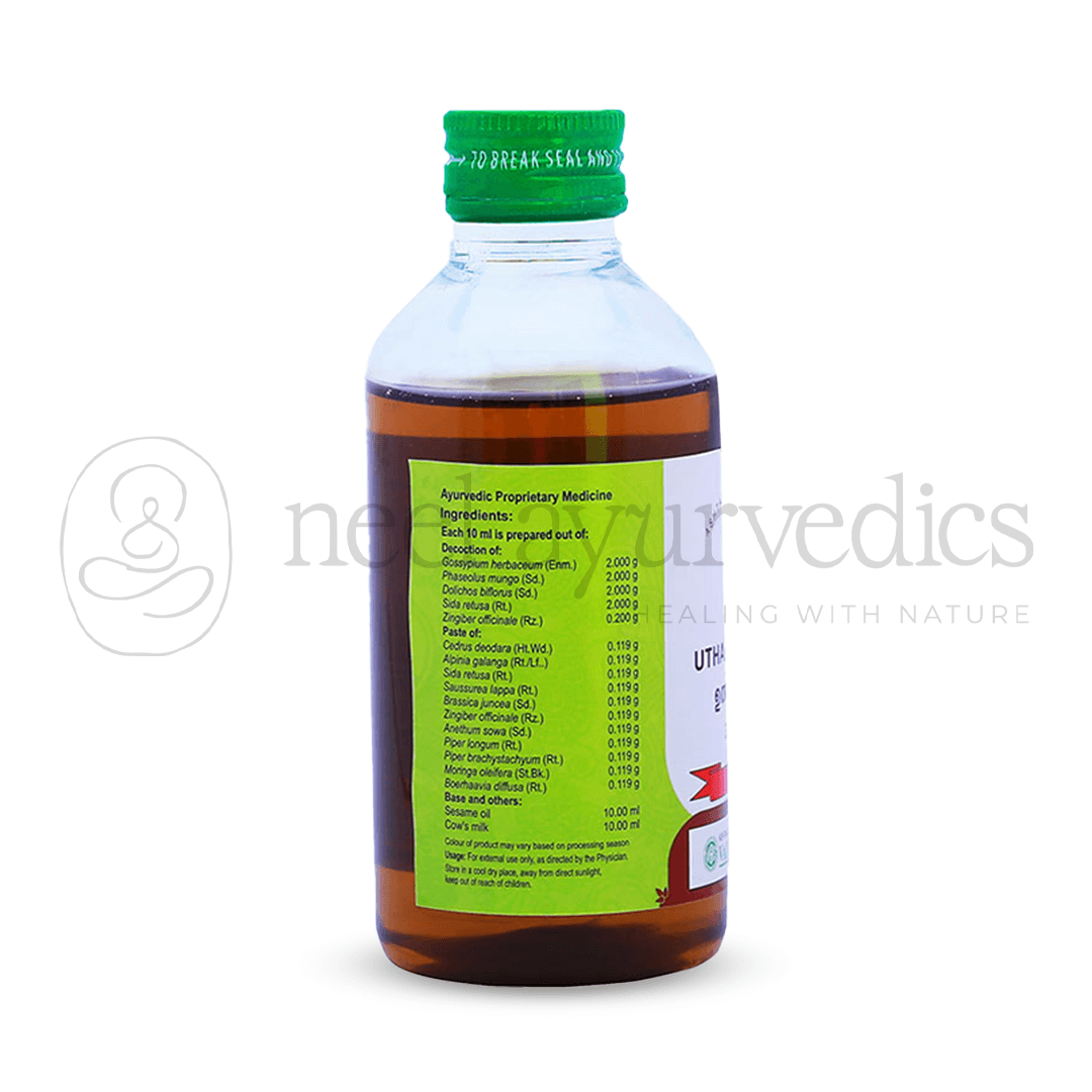 Vaidyaratnam Uthama Thailam – 200 ML-1