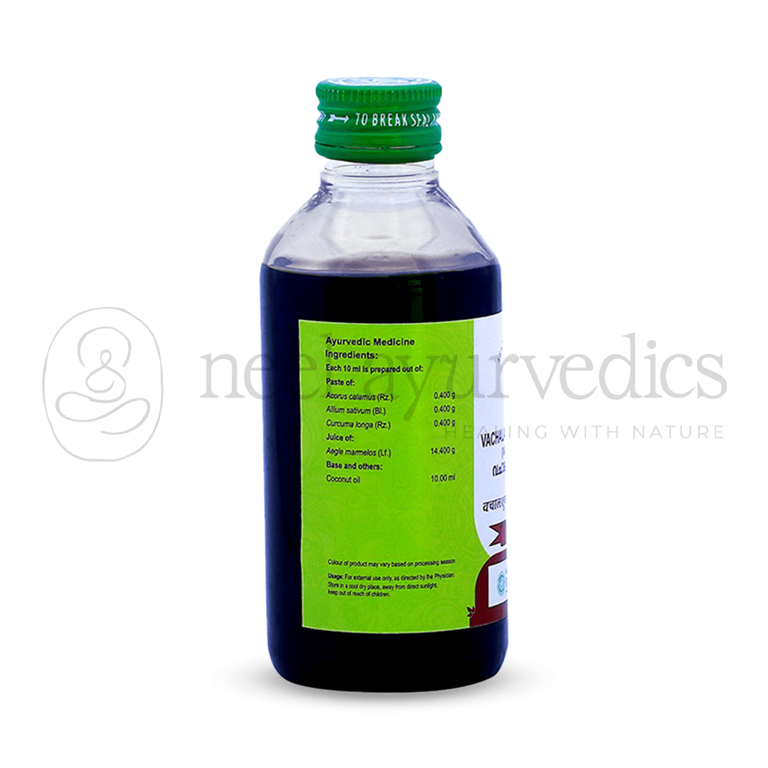 Vaidyaratnam Vachalasunadi Kera Thailam – 200 ML-1