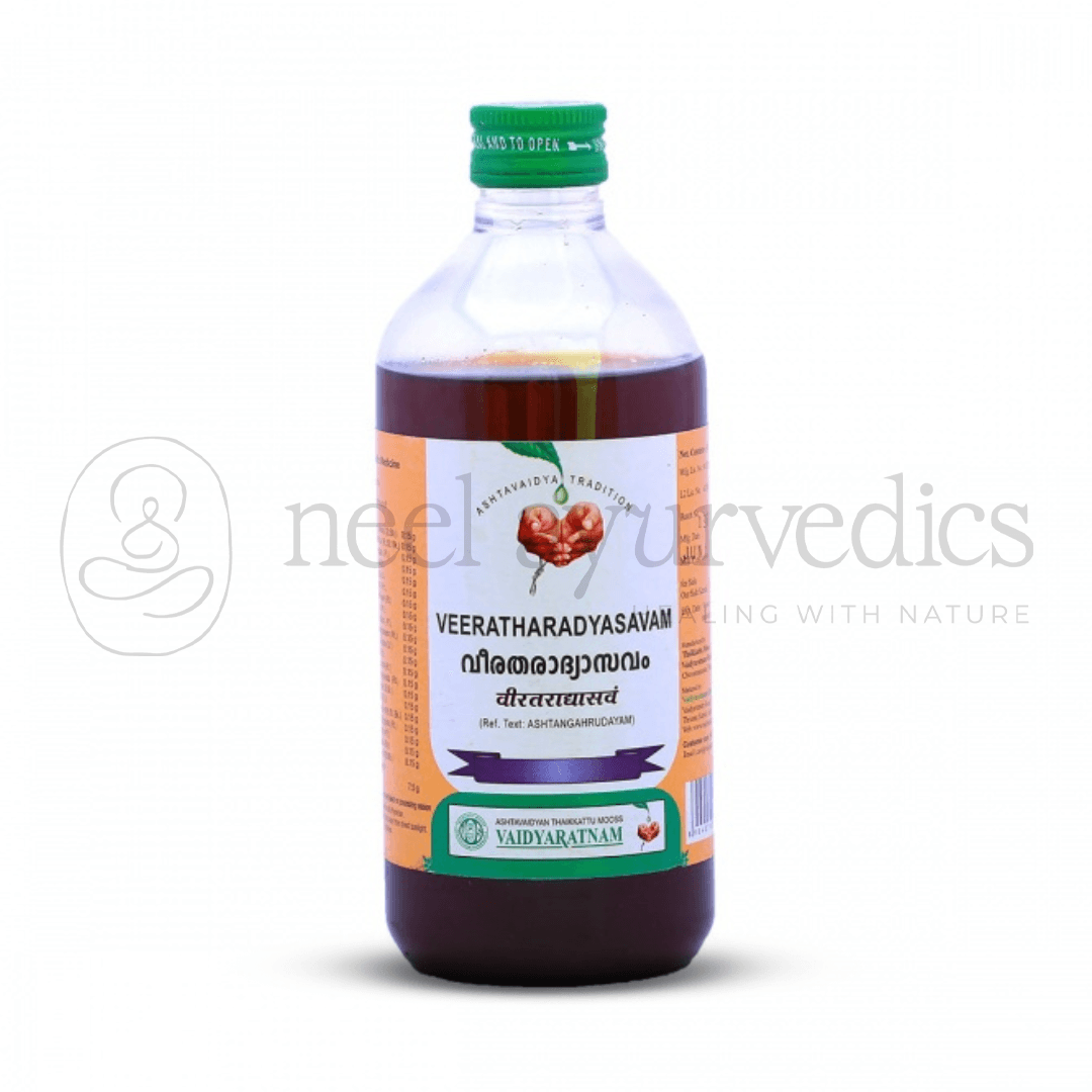 Vaidyaratnam Veeratharadyasavam – 450 Ml