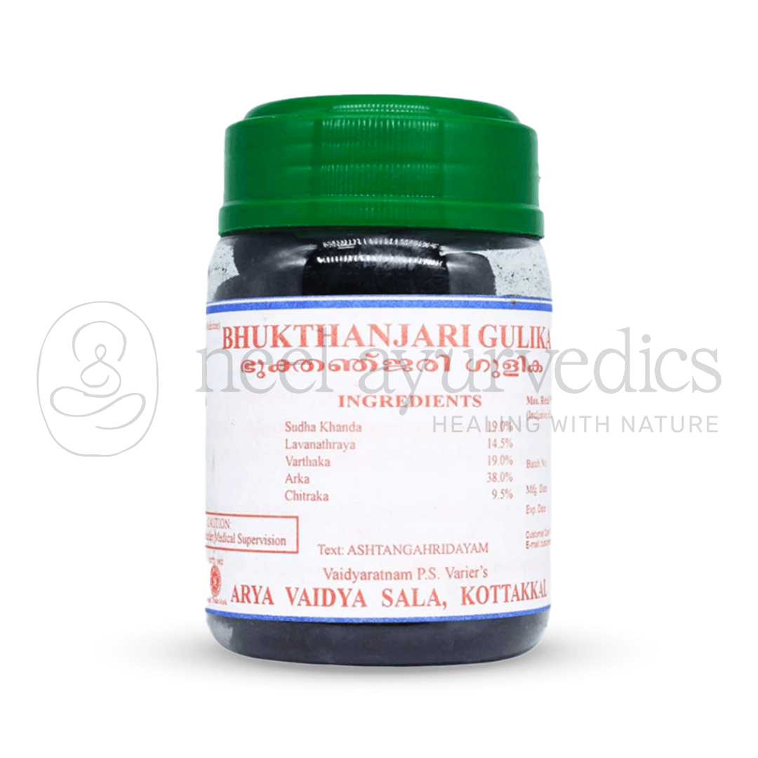Kottakkal Arya Vaidya Sala Bukthanjari Gulika – 100 Tab
