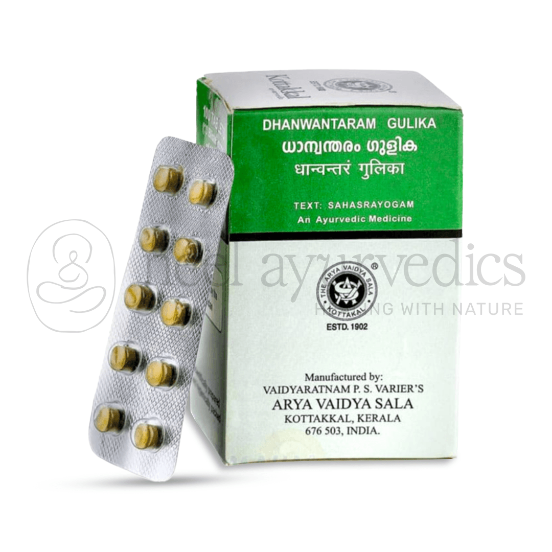 Kottakkal Arya Vaidya Sala Dhanwantaram Gulika – 100 Tab1