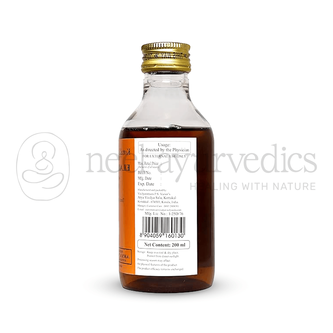 Kottakkal Arya Vaidya Sala Eladi Tailam – 200 ML 2