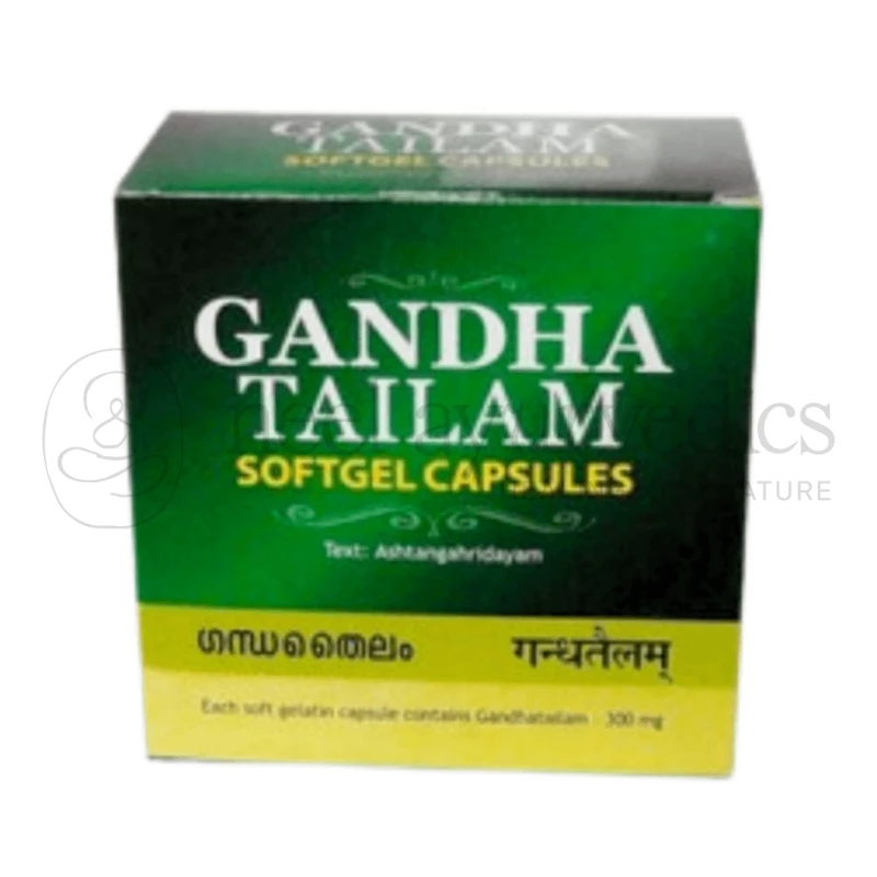Kottakkal-Arya-Vaidya-Sala-Gandha-Tailam-Soft-Gel-Capsule-100-Cap-10-07-2024-800×800