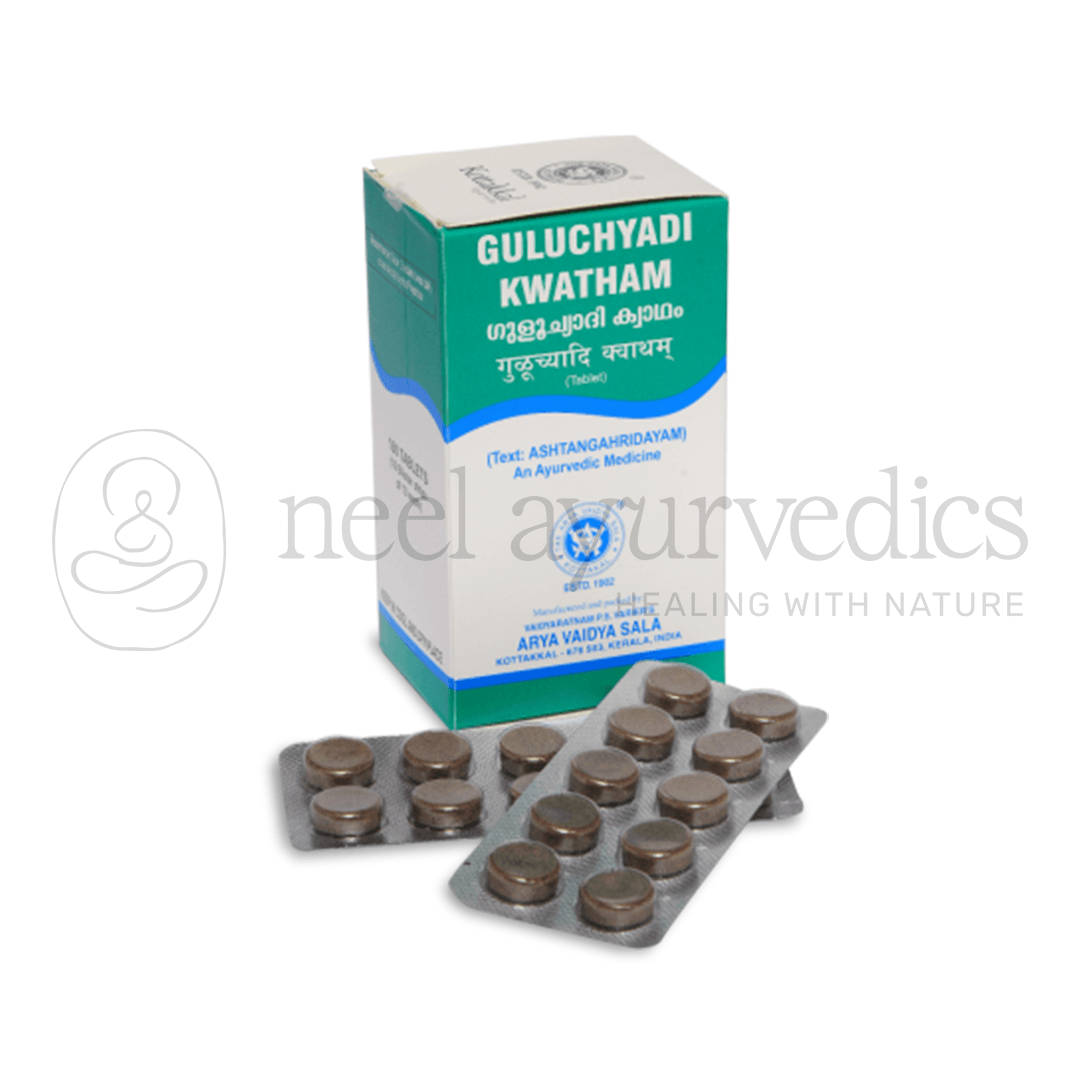 Kottakkal Arya Vaidya Sala Guluchyadi Kwatham (Tablet) – 100 Tab