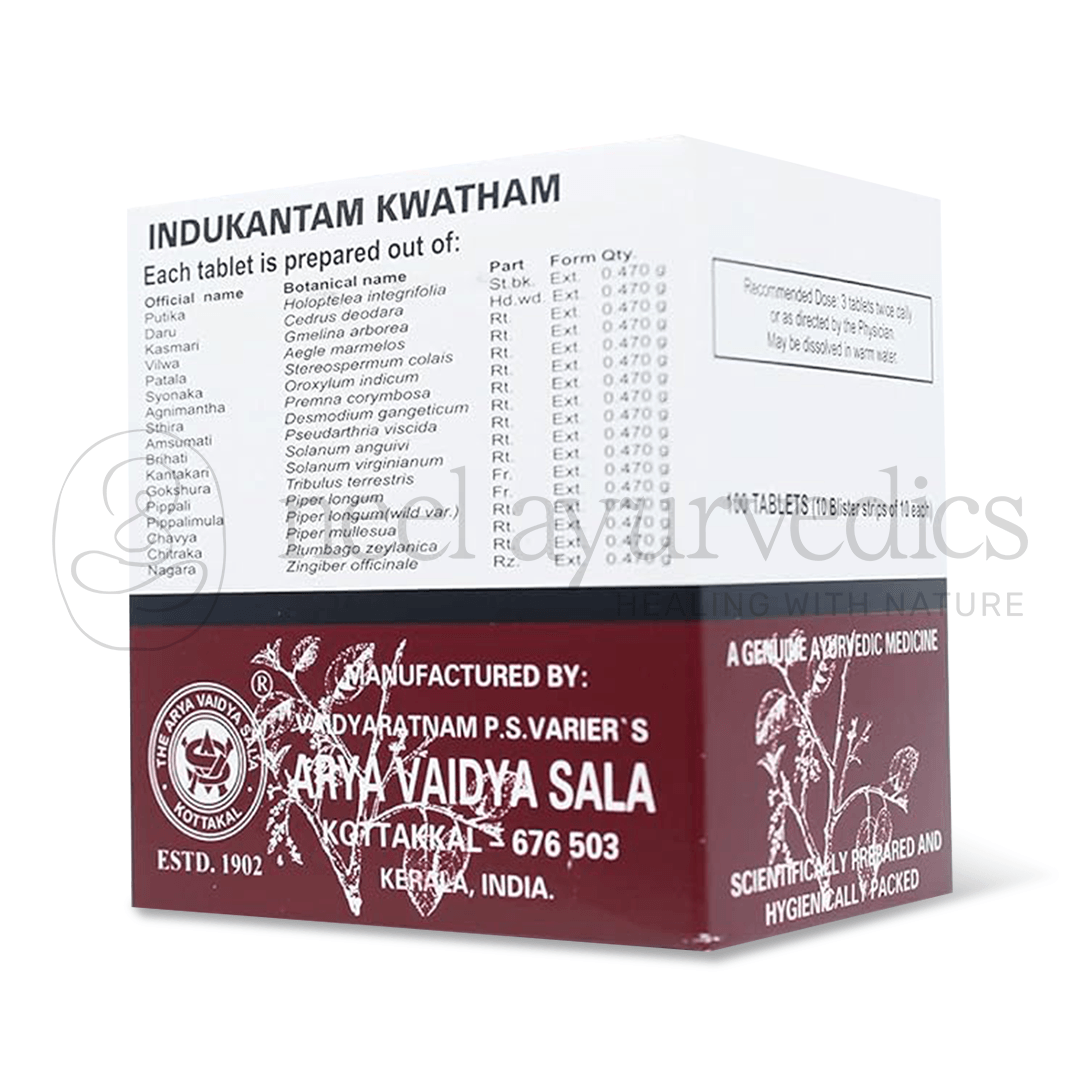 Kottakkal Arya Vaidya Sala Indukantam Kwatham TAB