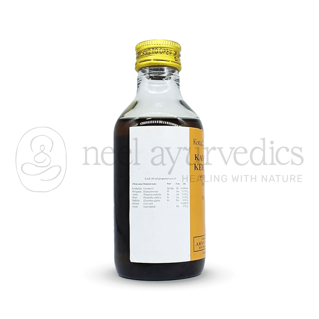 Kottakkal Arya Vaidya Sala Kayyanyadi Kera Tailam – 200 ML 1