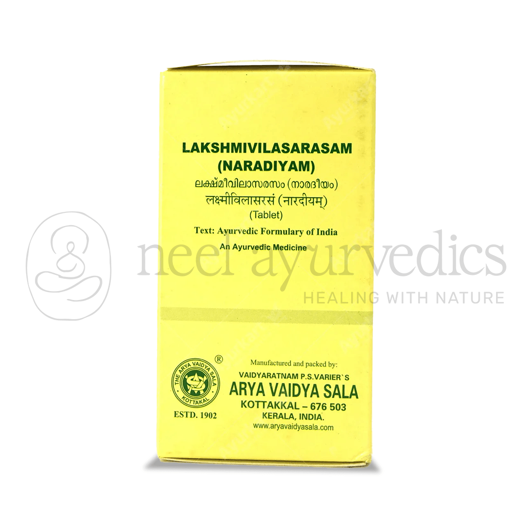 Kottakkal Arya Vaidya Sala Lakshmivilasa Rasa (Naradiyam) – 100 Tab