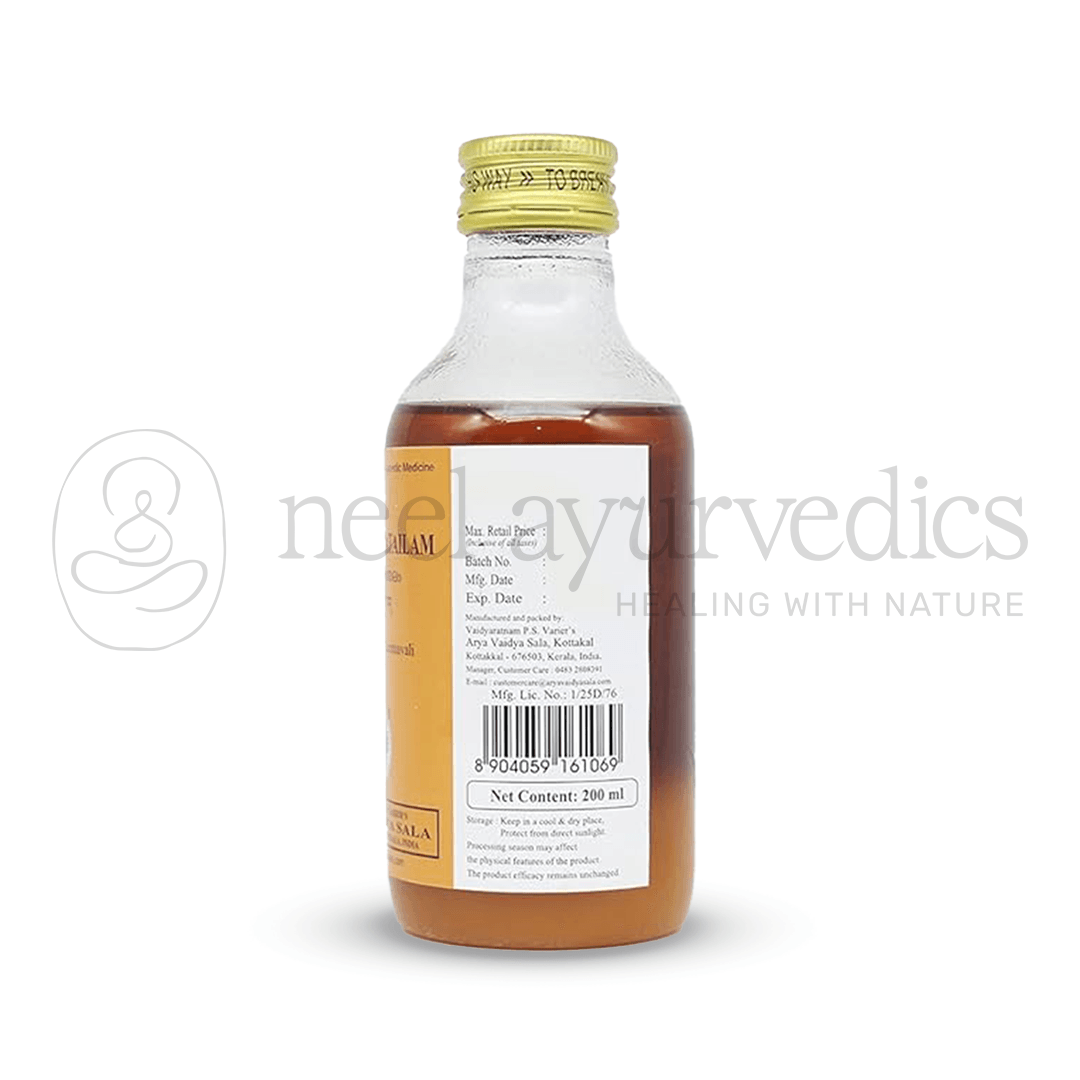 Kottakkal Arya Vaidya Sala Mahamasha Tailam – 200 ML2
