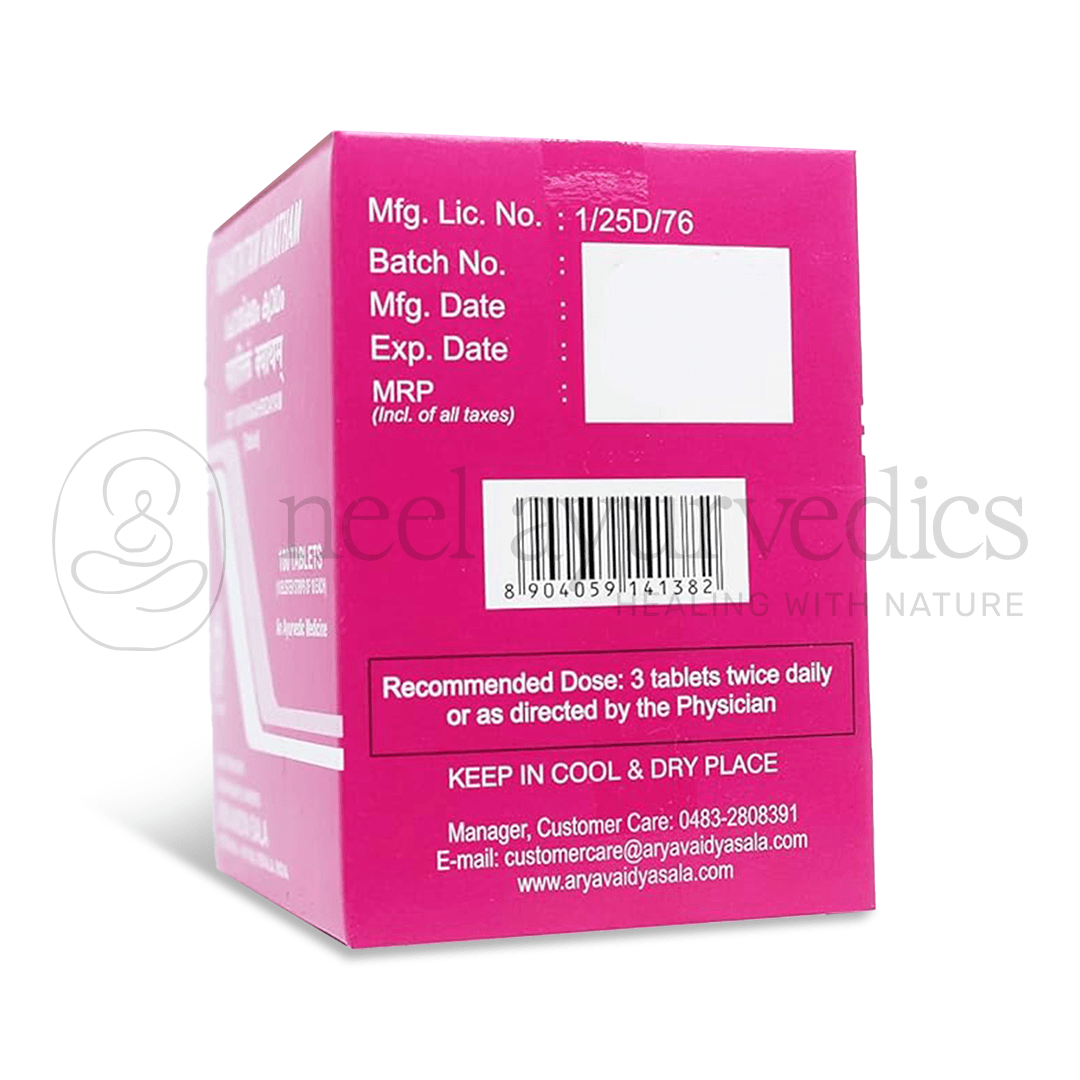 Kottakkal Arya Vaidya Sala Mahatiktam kwatham Tablet – 100 Tab2
