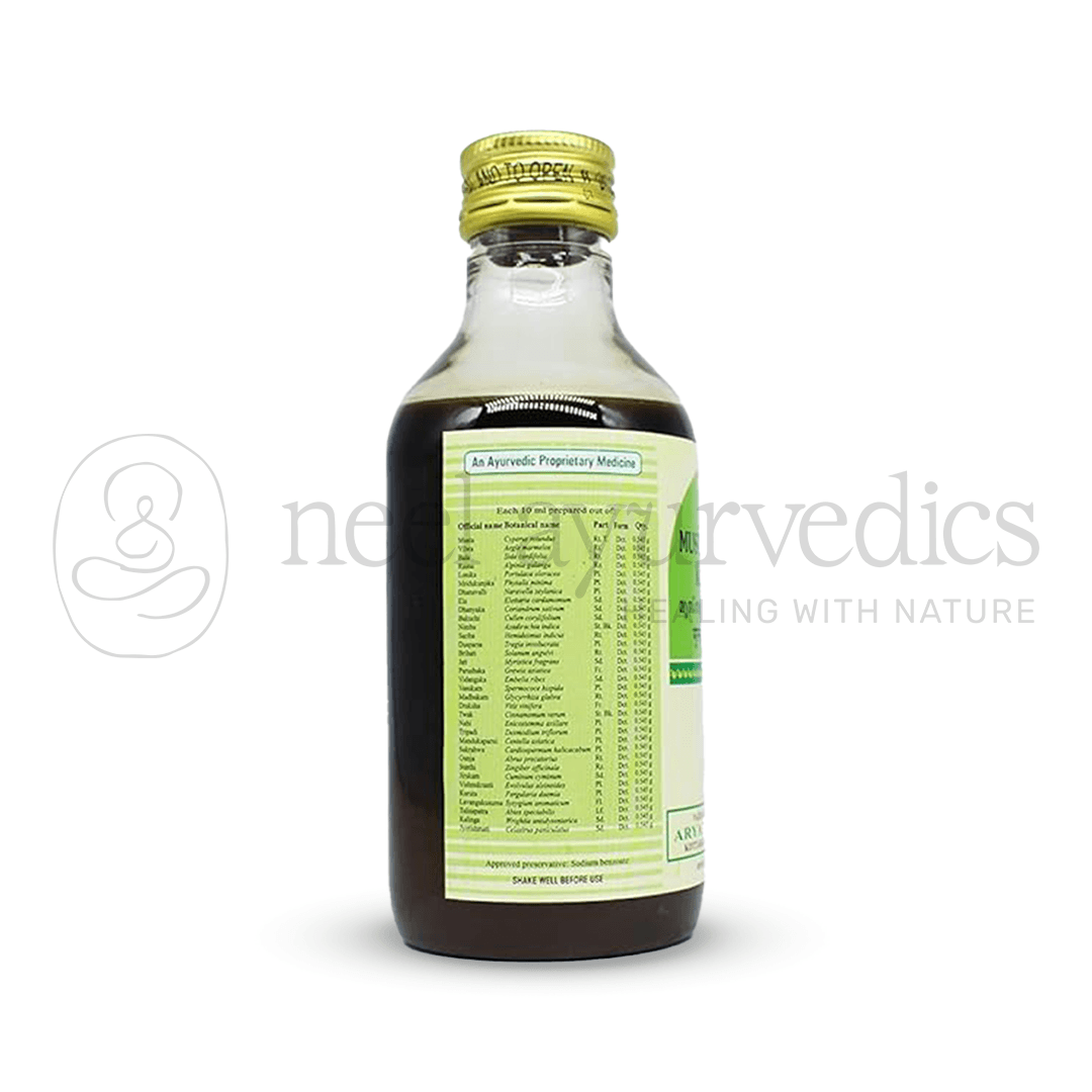 Kottakkal Arya Vaidya Sala Mustadi Marma Kashayam – 200 ML 1