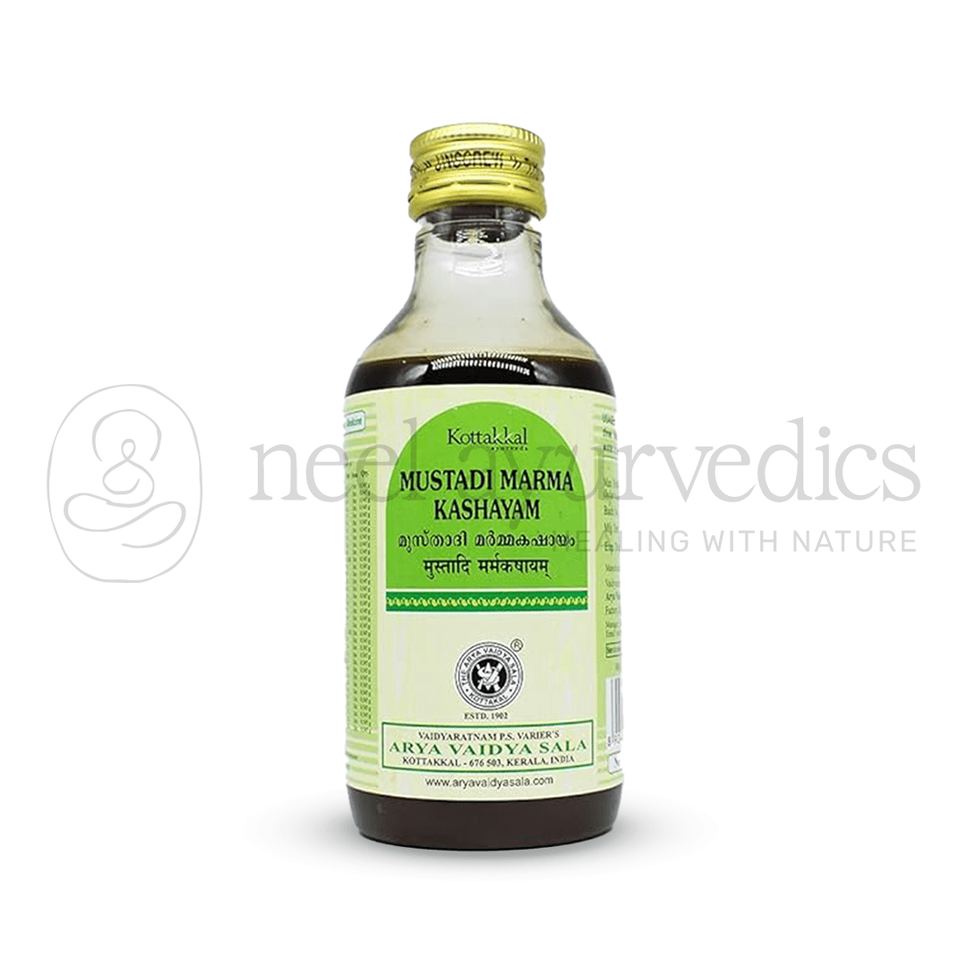 Kottakkal Arya Vaidya Sala Mustadi Marma Kashayam – 200 ML