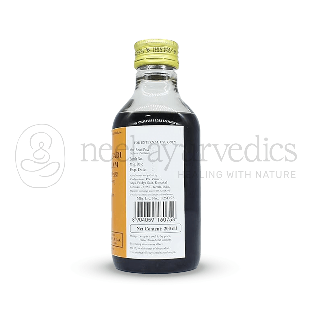 Kottakkal Arya Vaidya Sala Nilibhringadi kera tailam – 200 ML 2