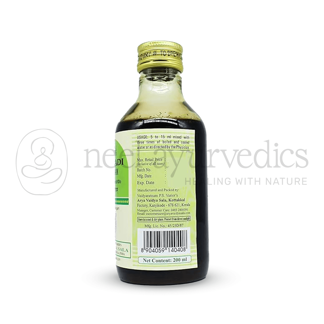 Kottakkal Arya Vaidya Sala Nimbadi Kashayam – 200 ML2