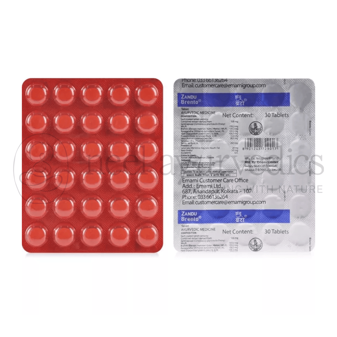 Zandu Brento Tablet – 30 Tab (1)