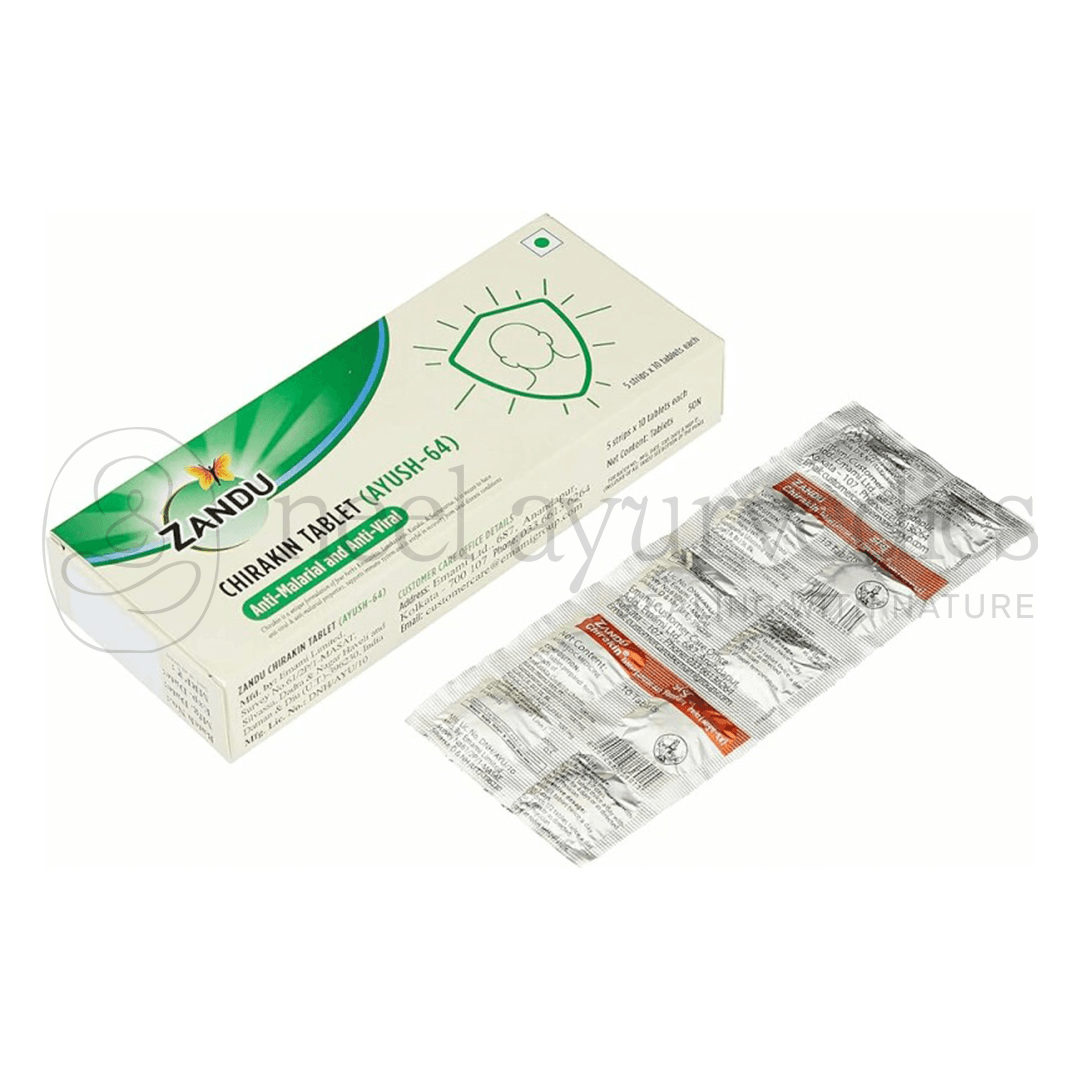 Zandu Chirakin Tablets – 10 Tab1