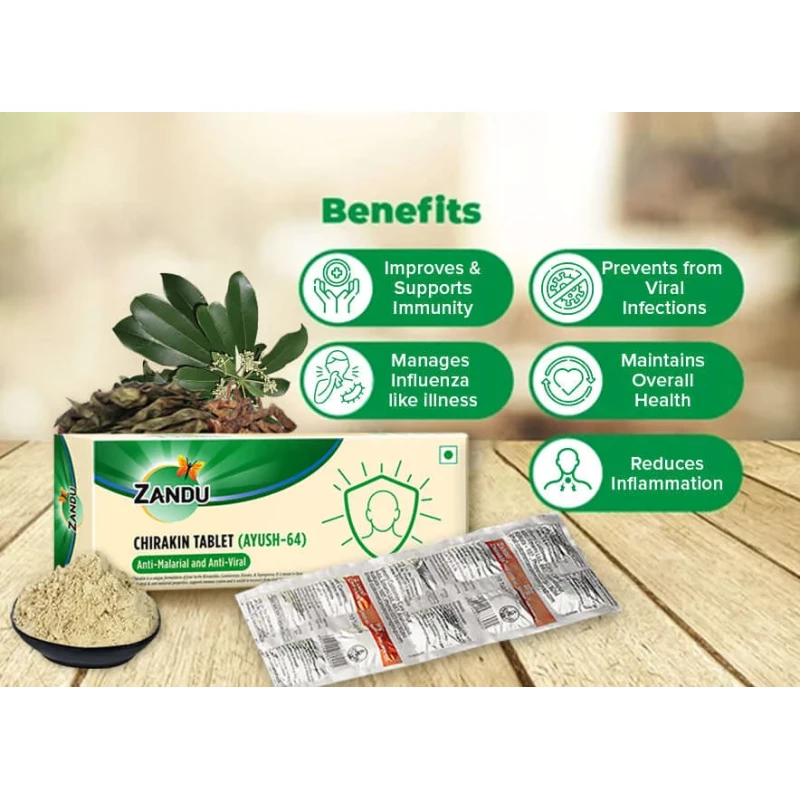 Zandu Chirakin Tablets – 10 Tab2