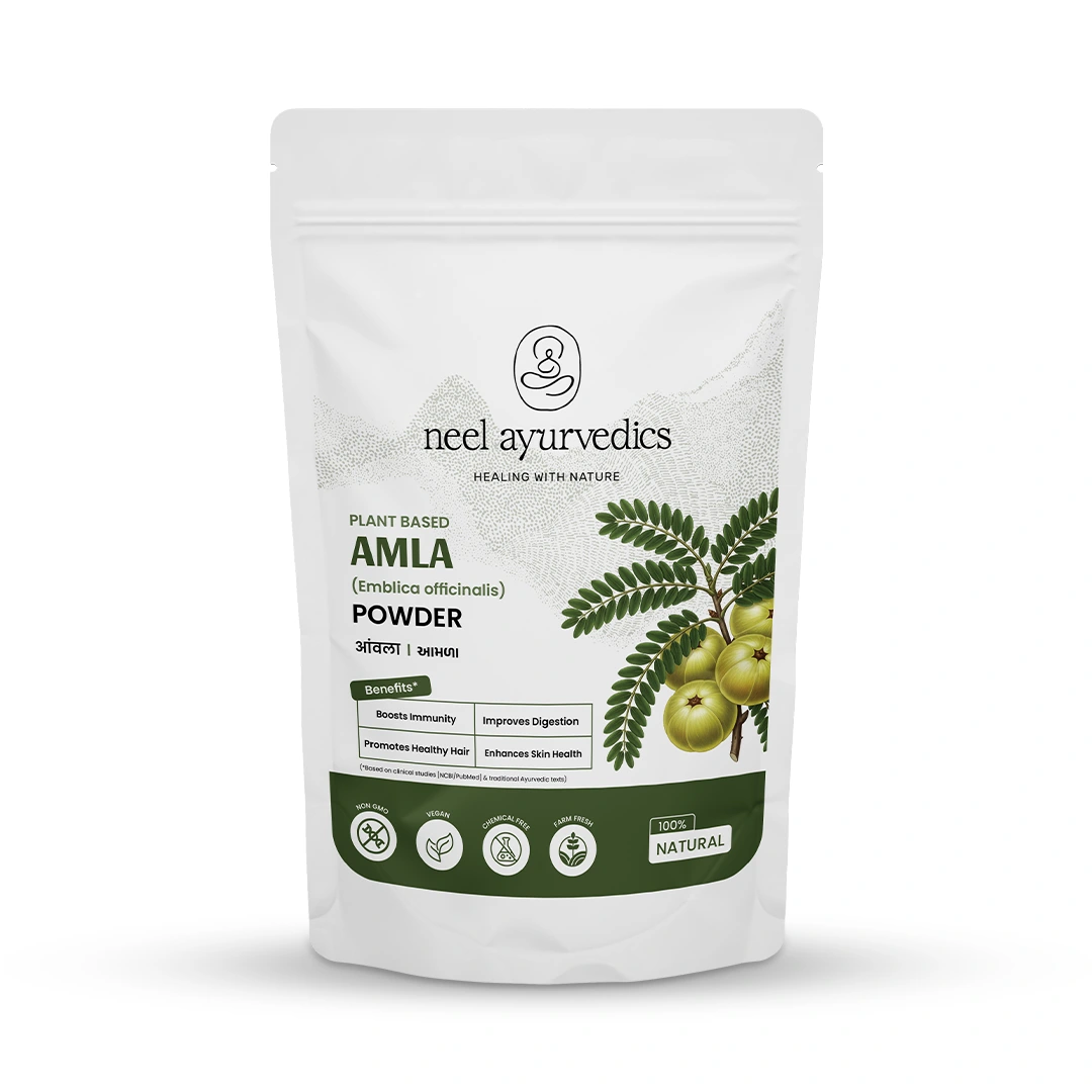 1 amla powder mockup Neel Ayurvédique Amla Poudre