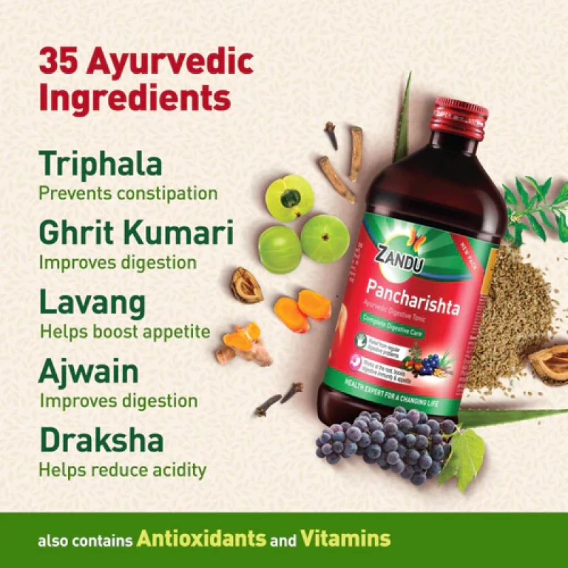 Zandu Pancharishta – 450 Ml 2