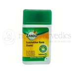 Zandu Sutshekhar Rasa – 40 Tab | Idéal pour le système digestif