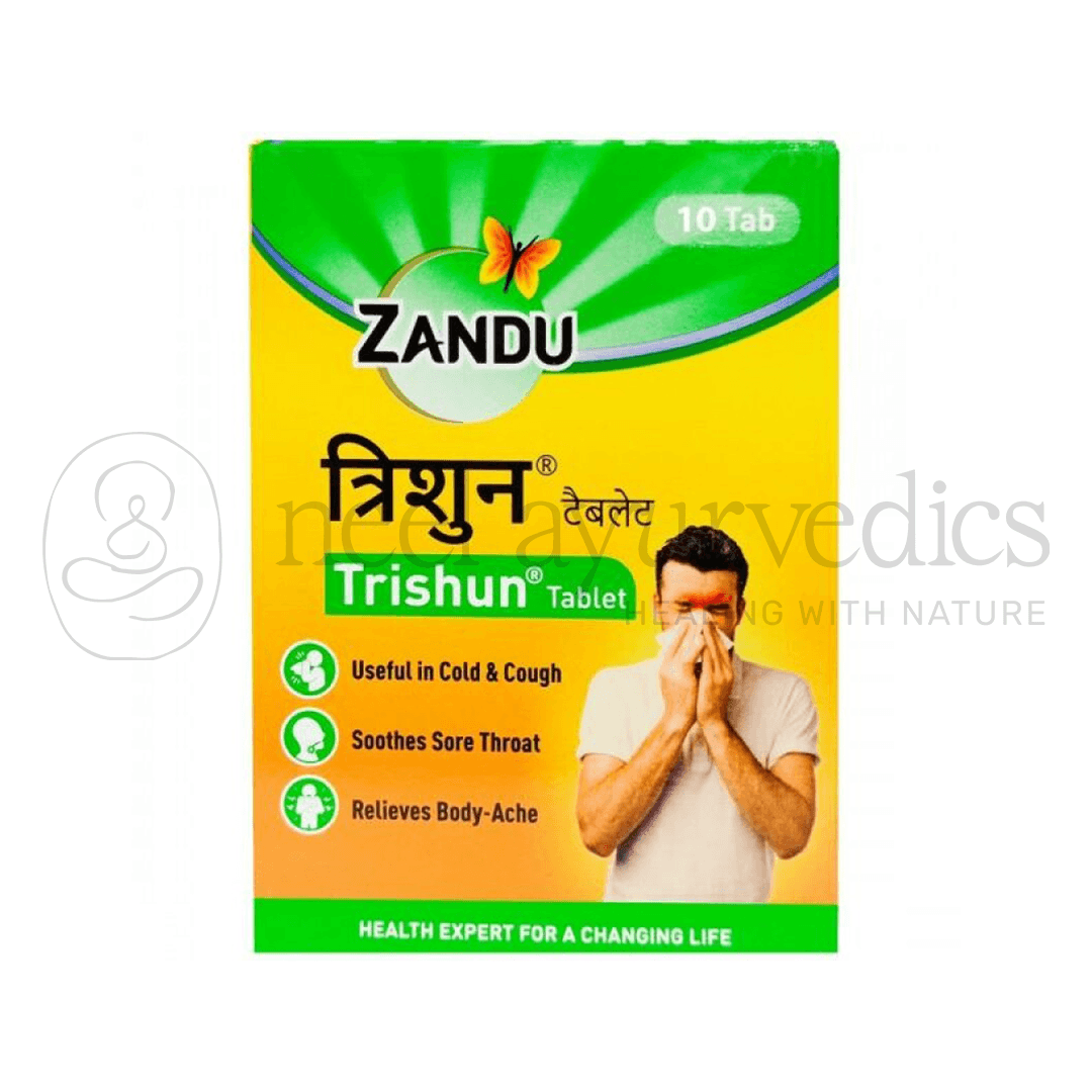 Zandu Trishun Tablet – 30 Tab | Idéal pour le rhume