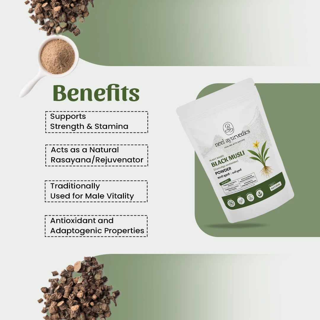 3 Black Musli Powder Benefits